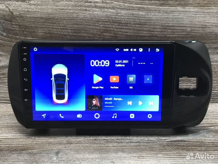 Магнитола Toyota Vitz 3 XP130 Teyes CC2L plus