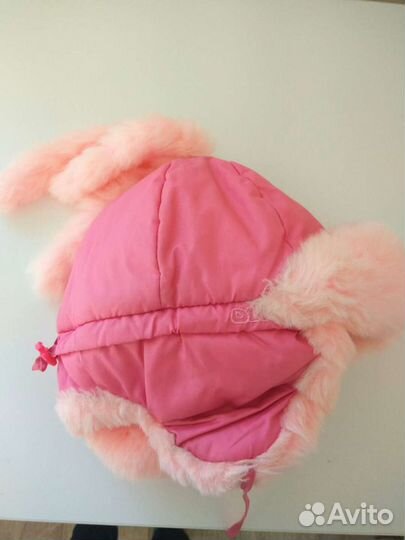 Зимняя теплая шапка 2-3 года