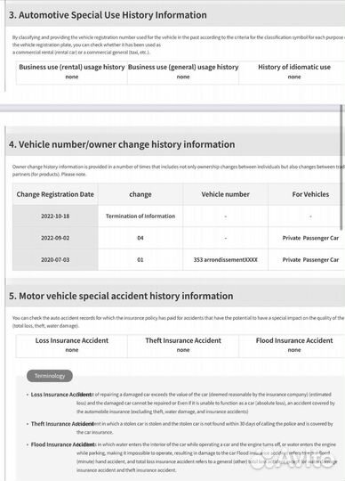 Проверка истории автомобиля из Кореи