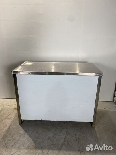 Стол купе с 2 ящиками (нержавейка)
