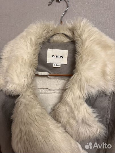 Дубленка женская замшевая