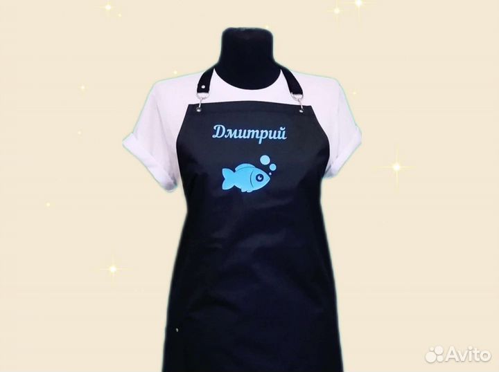 Фартук для продавца с логотипом