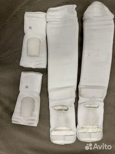 Защита голени зашита кистей рук каратэ