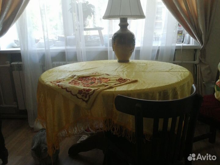 Скатерть наволочка плюш СССР