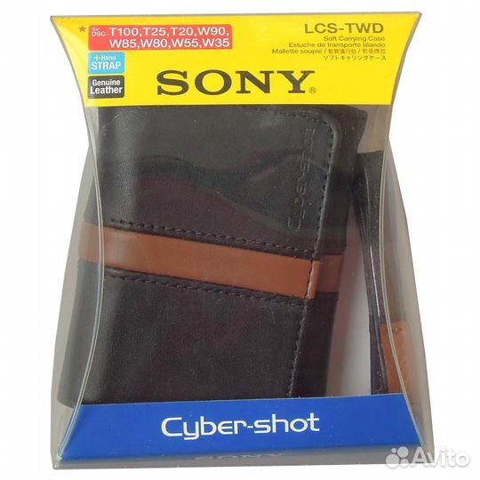 Кожаные чехлы Sony для цифровых камер и телефонов