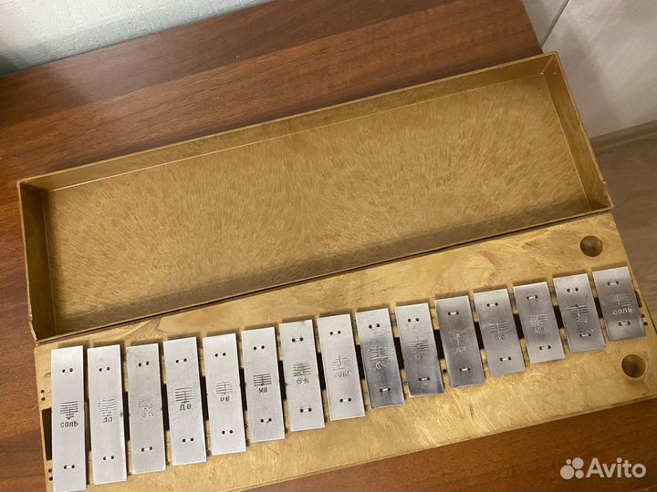 Ксилофон СССР музыкальный инструмент