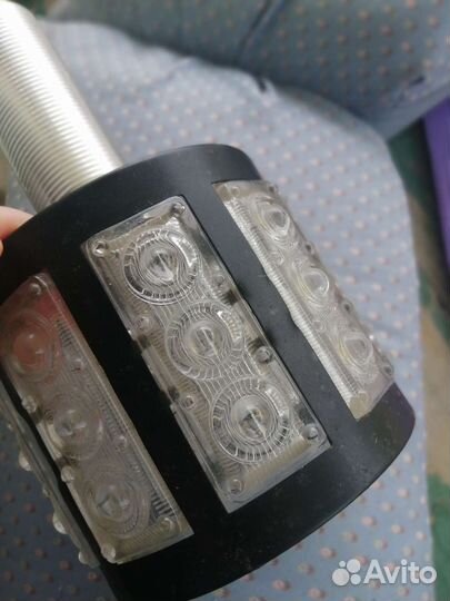 Лампа с плафоном винтаж СССР металл стекло