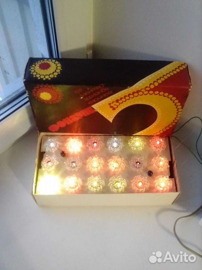 Гирлянда СССР фонарик 5