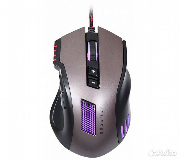 Мышь Оклик 805G V2 beowulf, черный/серебристый