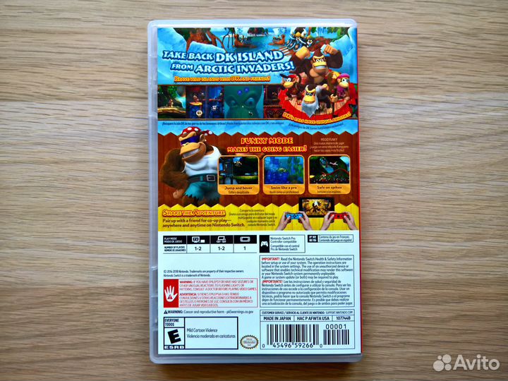 Donkey Kong Country Tropical Freeze - Nintendo