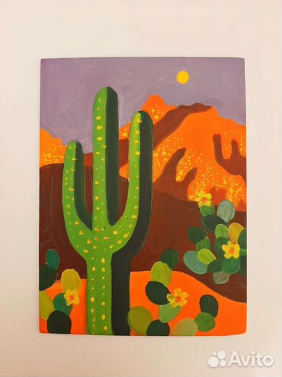 Картина маслом авторская 