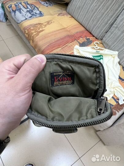 Сумка через плечо Evisu оригинал