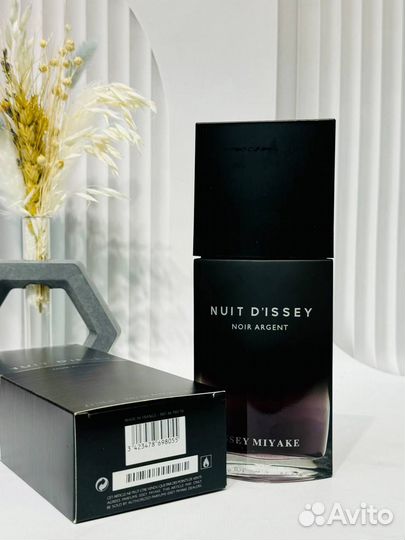 Nuit D'Issey Noir Argent оригинал тестер 100 мл