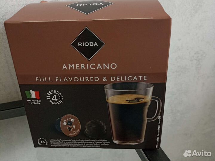 Капсулы кофе Rioba для Dolce gusto. Nescafe gold