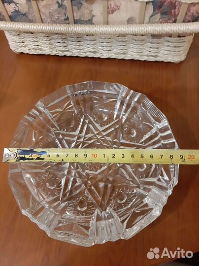 Хрустальная пепельница