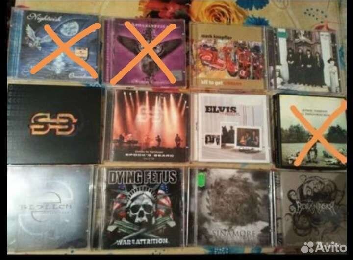 Лицензионные cd диски Rock metal