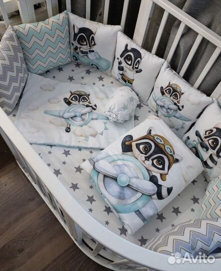 Бортики, конверт, простынь шью на заказ