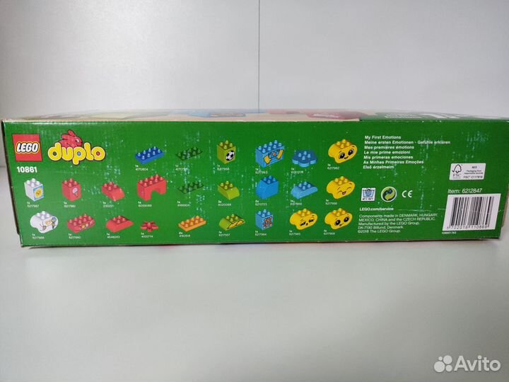 Наборы Lego duplo новые и б/у