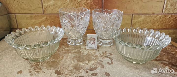 Хрустальные изделия времен СССР