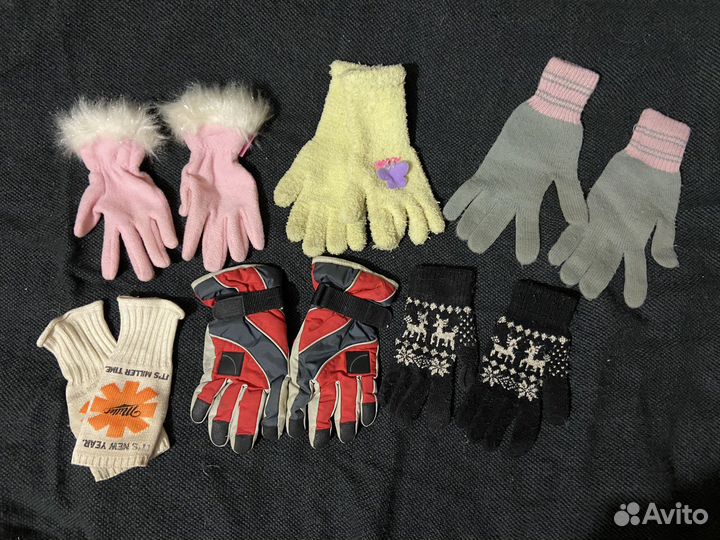 Перчатки зимние детские
