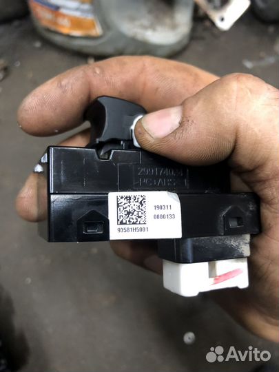 Кнопка стеклоподъемника хундай солярис 2