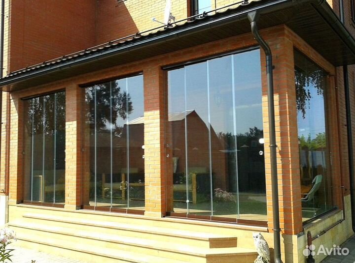 Безрамное остекление