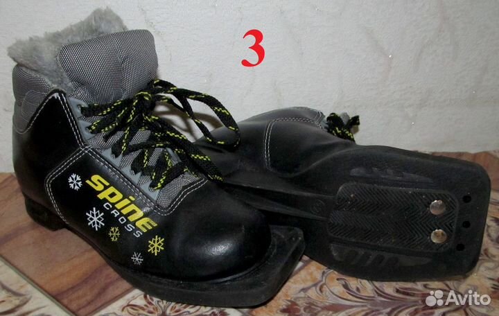 Лыжные ботинки р32, 33, 35, 41, 42