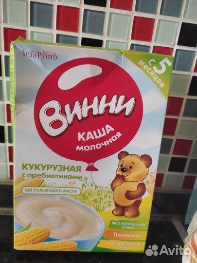 Детские каши молочные