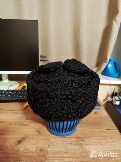 Шапка ушанка Каракулевая мужская