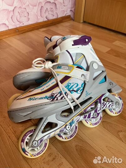 Роликовые коньки, раздвижные, р. 36 - 41