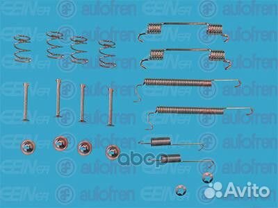 Установочный к-кт задних колодок 'D3906A Seinsa