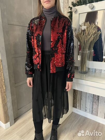 Куртка-бомбер весна-осень рр 44-48