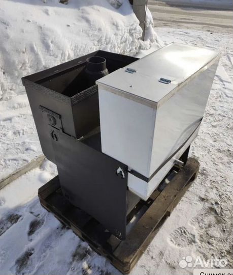 Печь для бани с баком на заказ