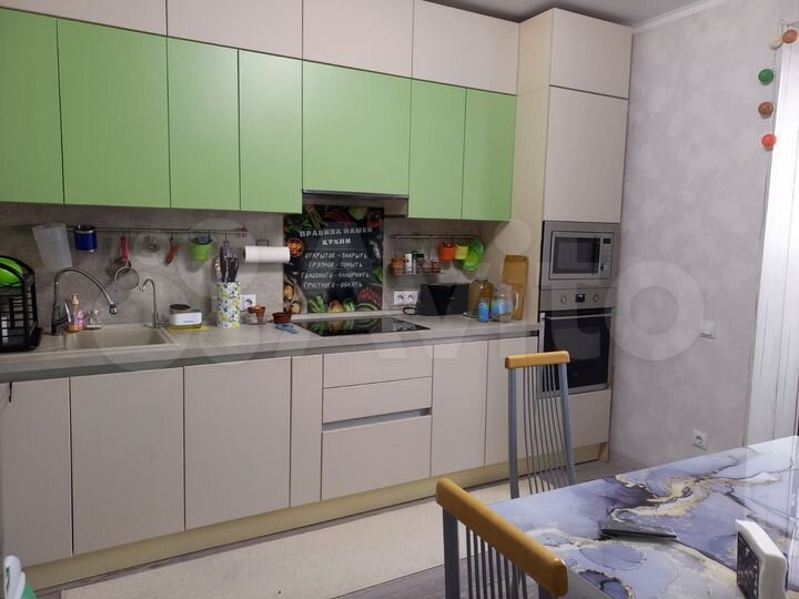 3-к. квартира, 80 м², 2/22 эт.