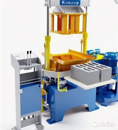 Станок для производства арболитовых блоков