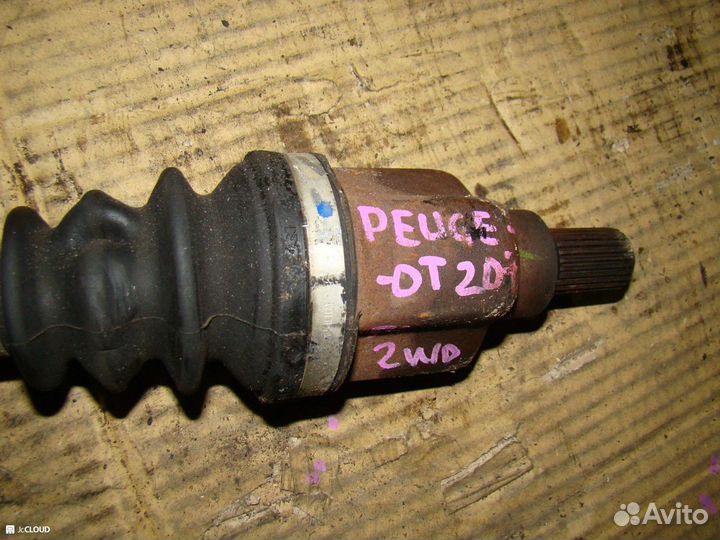 Привод на peugeot 207