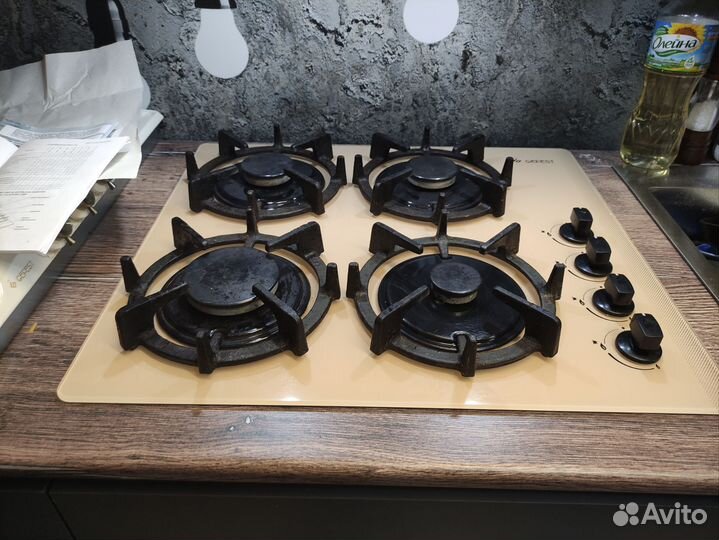 Газовая варочная панель 4 конфорки
