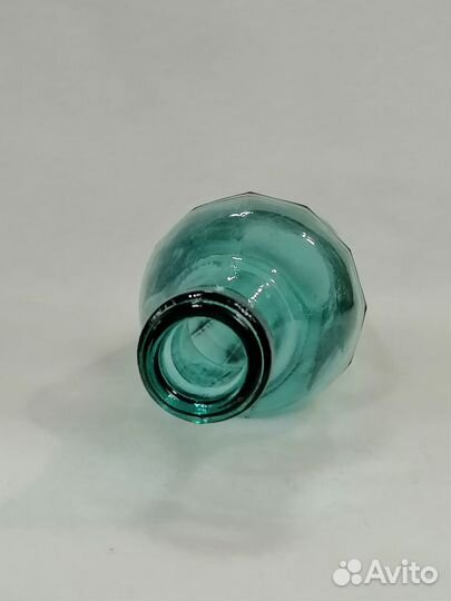 Бутылка старинная. Гранённая. Стекло. 19 век