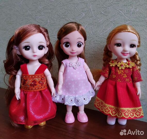 Одежда для шарнирных кукол 15-17см