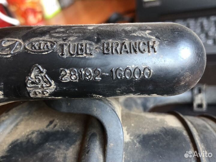 Воздушная гофра Киа Рио 2