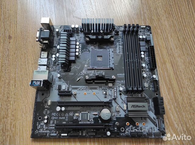 Материнская плата ASRock B450M Pro4 купить в Пензе | Электроника | Авито