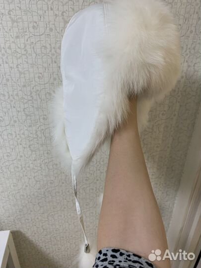 Шапка женская мех кролика