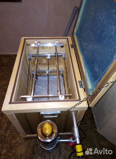 Коптильня с дымогенератором