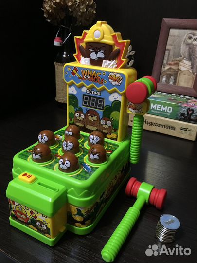 Игра для детей «Поймай крота»