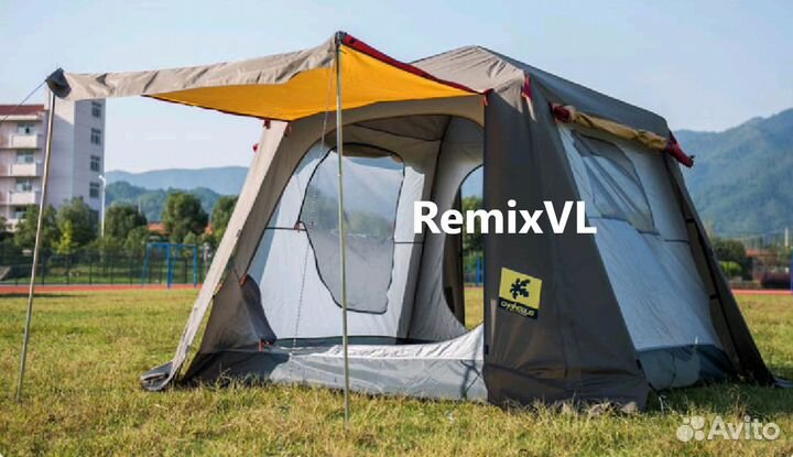 Видео Палатка шатер автомат 5 мест 240х240х185 см