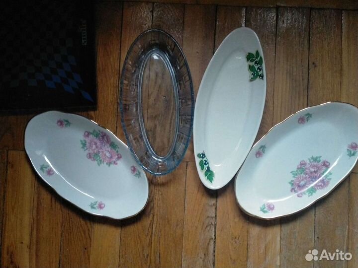 Посуда СССР блюдо для рыбы