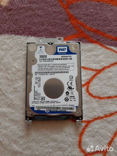 Жёсткий диск hdd 500гб
