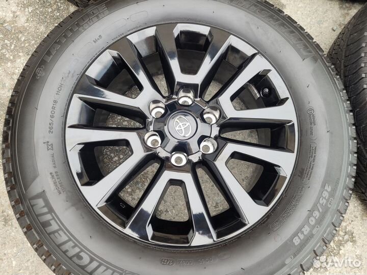 Колеса Toyota Prado 150 Black Onyx 256/60R18 Japan