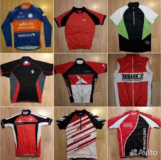 Велоджерси разные