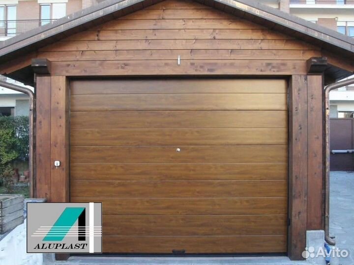 Ворота гаражные секционные рольставни
